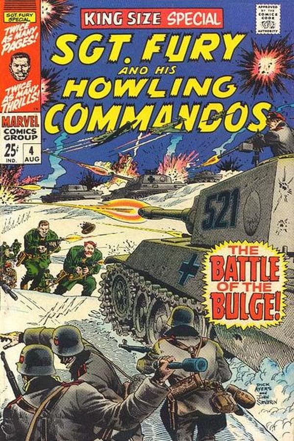 Sgt. Fury Annual #4 cover