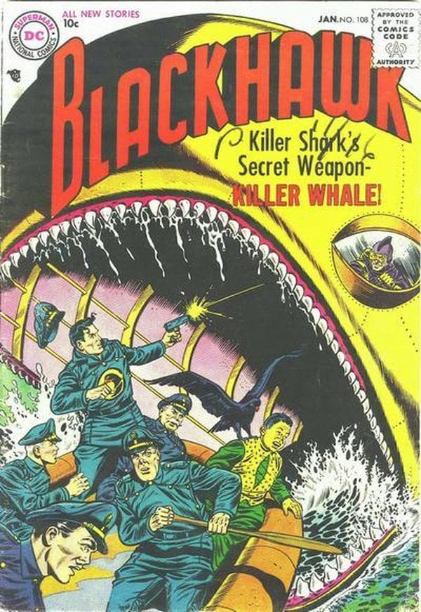 Blackhawk : Volume 15 : B&W Readers Collection - Gwandanaland Comics #2841-A cover