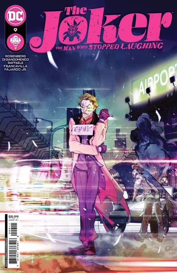 The Joker: The Man Who Stopped Laughing #9 cover