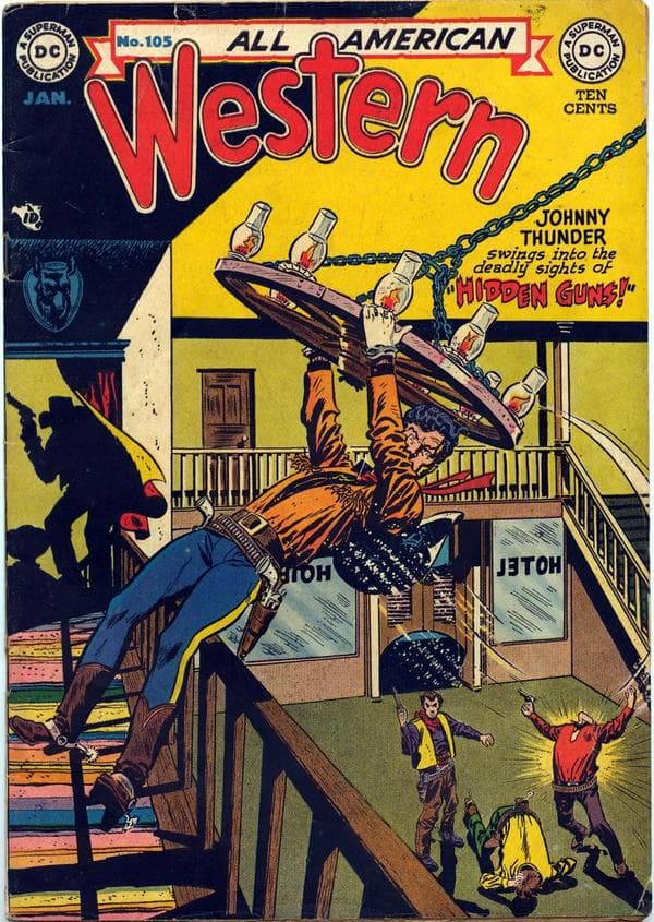 All-American Western #105 cover