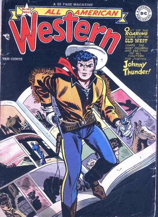All-American Western #103 cover