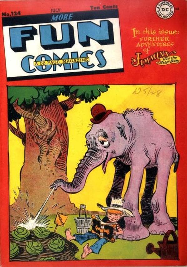 More Fun Comics #124 cover