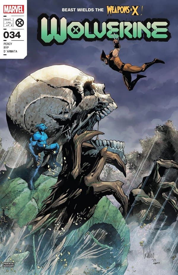 Wolverine #34 cover