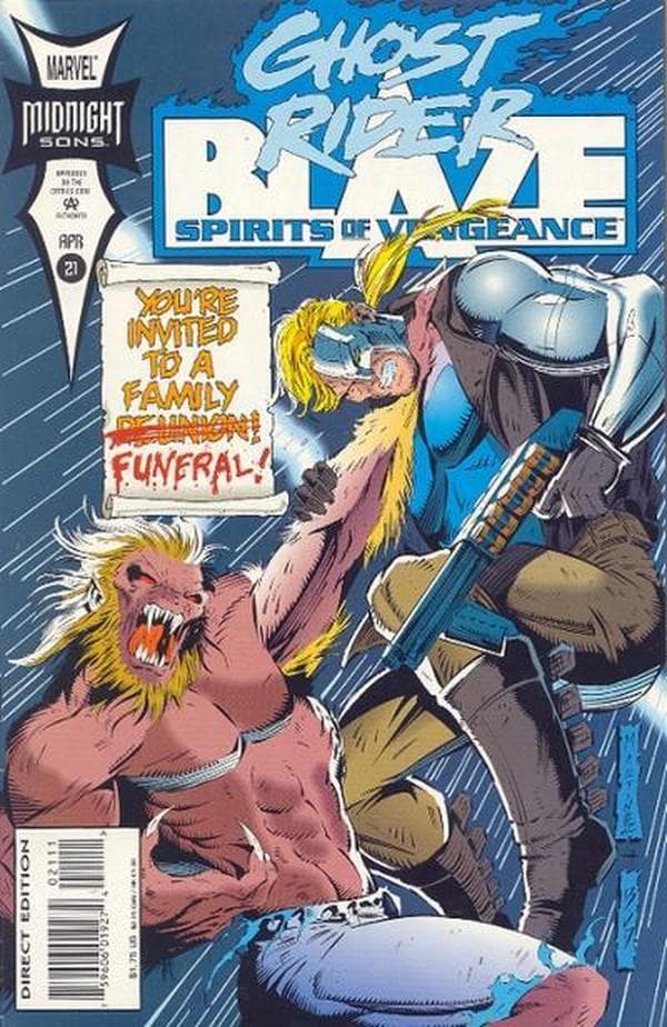 Ghost Rider/Blaze: Spirits of Vengeance #21 cover