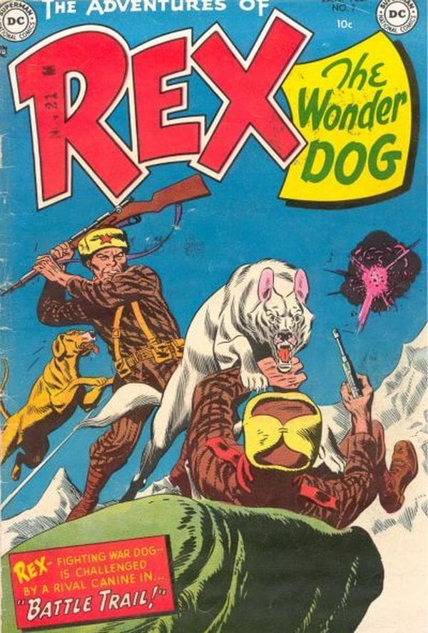 The Adventures of Rex the Wonder Dog #7 cover
