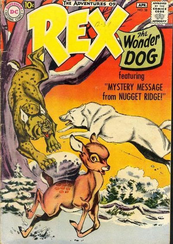 The Adventures of Rex the Wonder Dog #38 cover