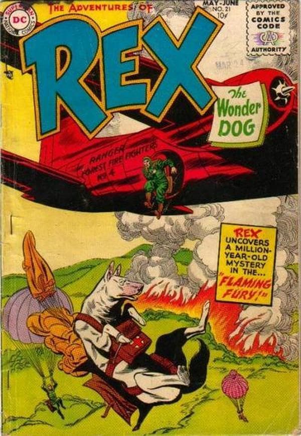 The Adventures of Rex the Wonder Dog #21 cover