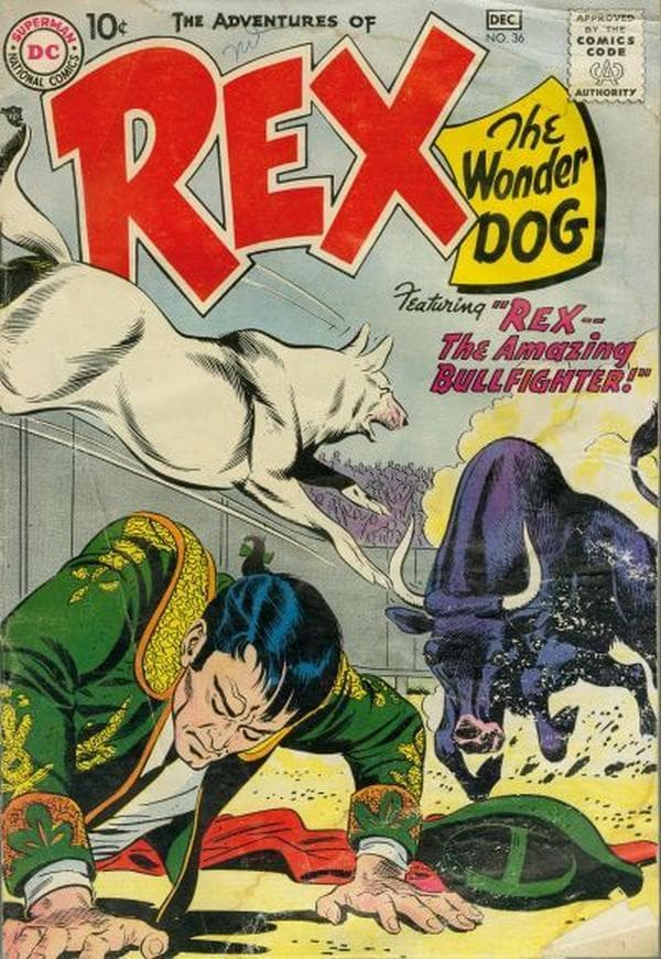 The Adventures of Rex the Wonder Dog #36 cover
