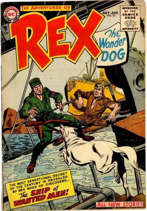 The Adventures of Rex the Wonder Dog #22 cover
