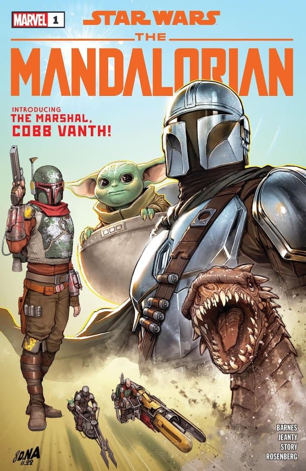 Star Wars: The Mandalorian #1 cover
