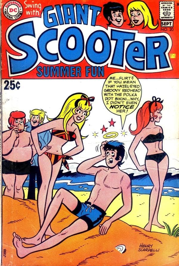 Swing with Scooter #20 cover