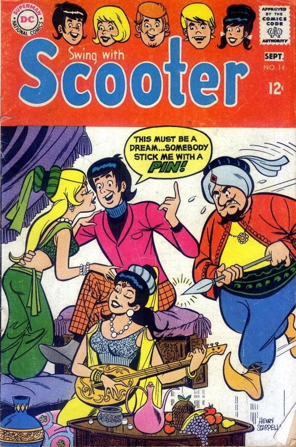 Swing with Scooter #14 cover