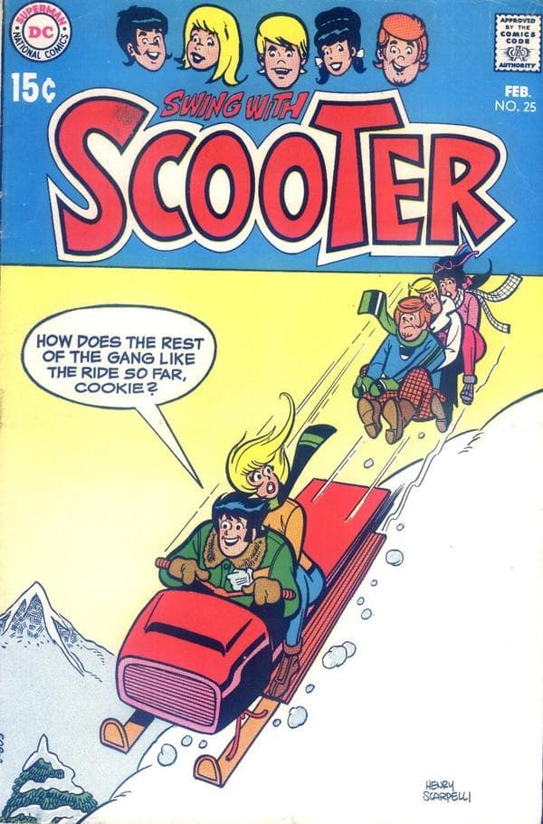 Swing with Scooter #25 cover