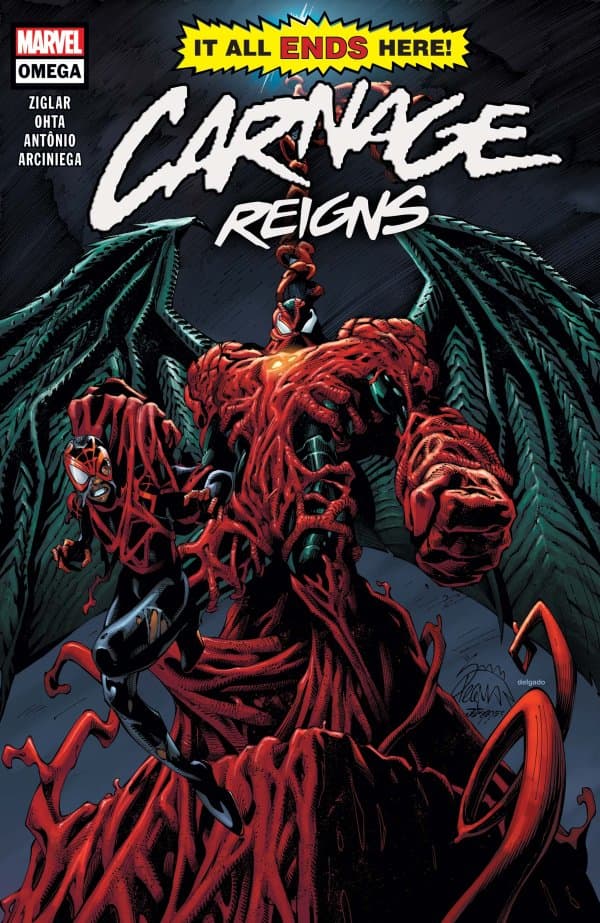Carnage Reigns Omega #1 cover