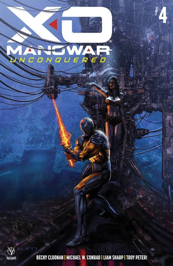 X-O Manowar Unconquered #4 cover