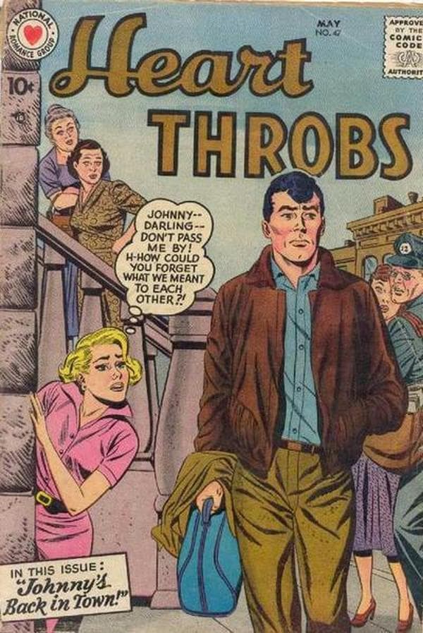 Heart Throbs cover — © DC Comics