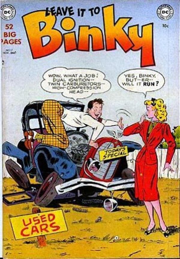 Leave It to Binky #17 cover