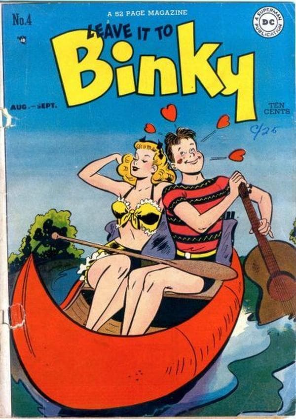 Leave It to Binky #4 cover