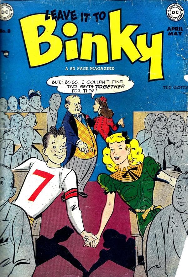 Leave It to Binky #8 cover