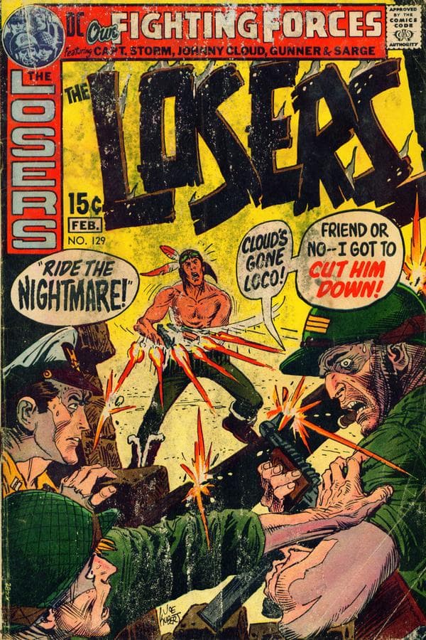 Our Fighting Forces #129 cover
