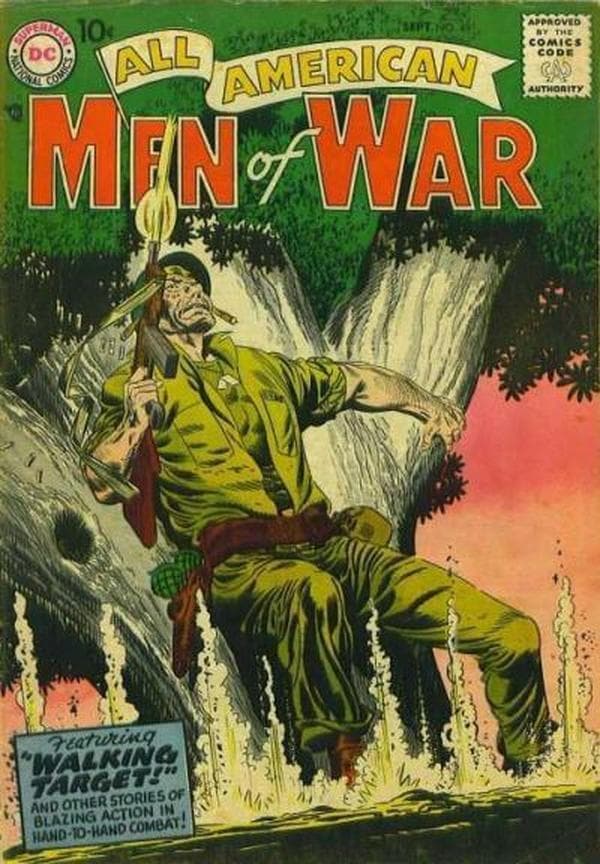 All-American Men of War #49 cover
