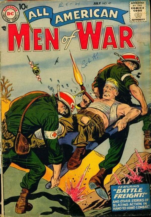 All-American Men of War #47 cover