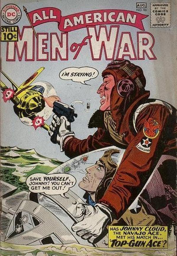 All-American Men of War #86 cover