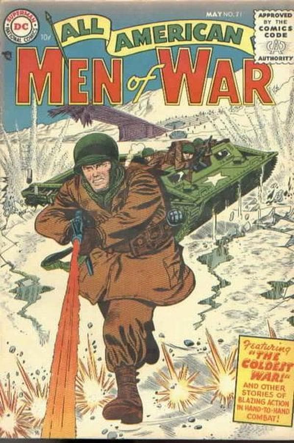All-American Men of War #21 cover