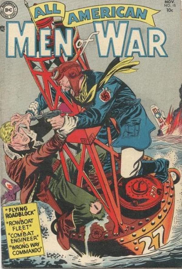 All-American Men of War #15 cover