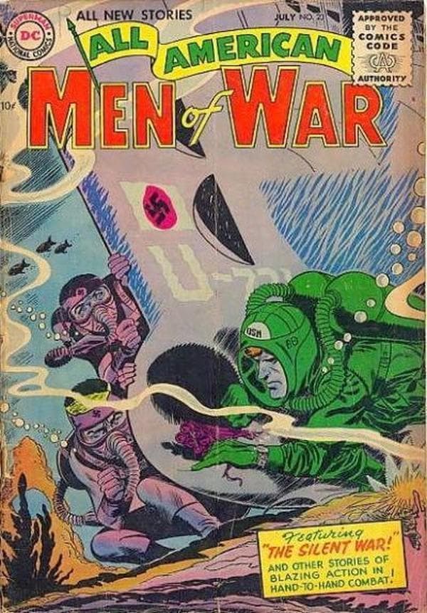 All-American Men of War #23 cover