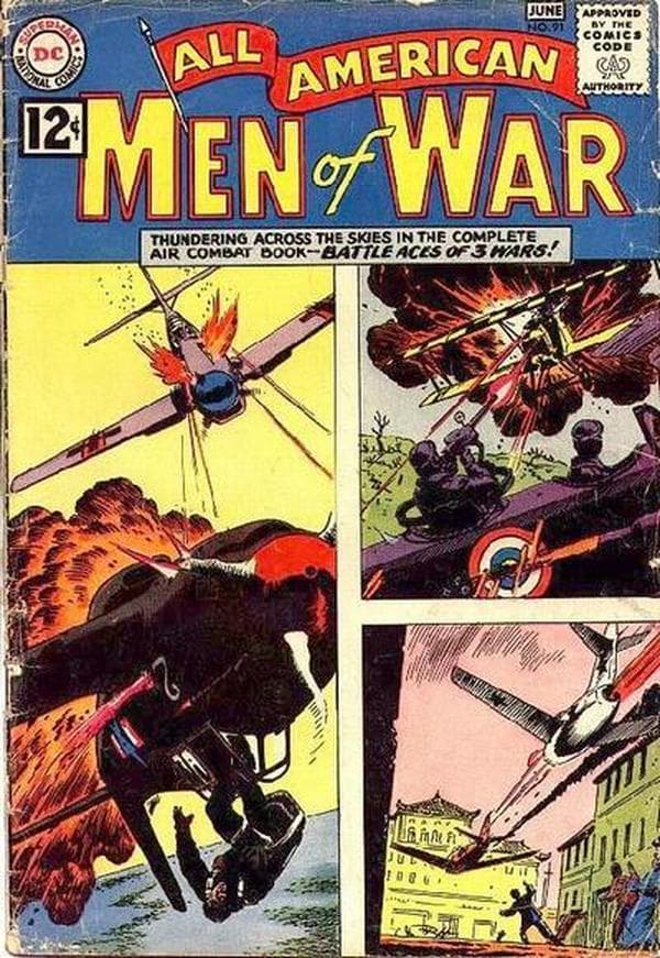 All-American Men of War #91 cover