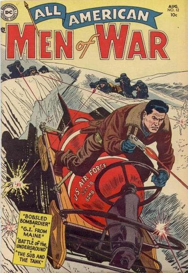 All-American Men of War #12 cover