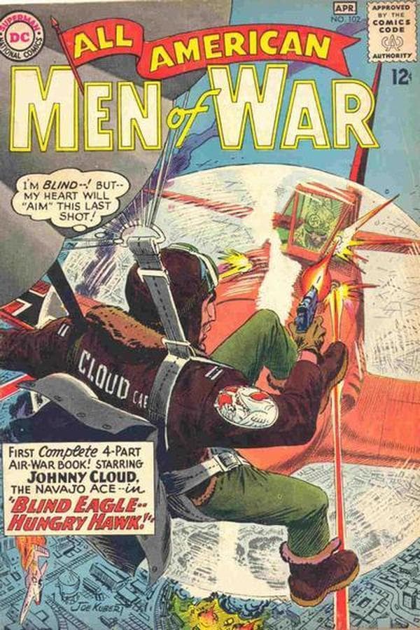 All-American Men of War #102 cover