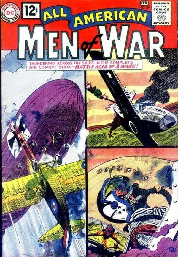 All-American Men of War #89 cover