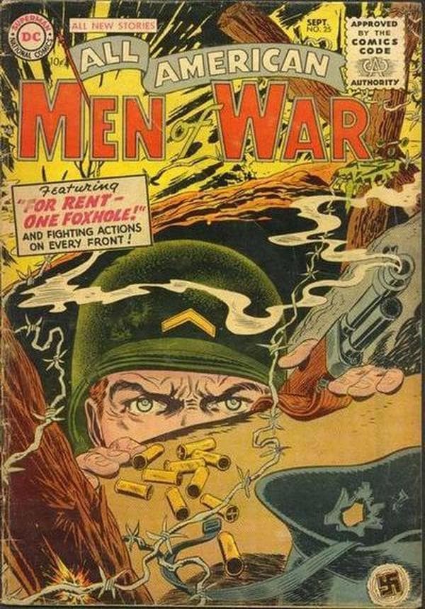 All-American Men of War #25 cover