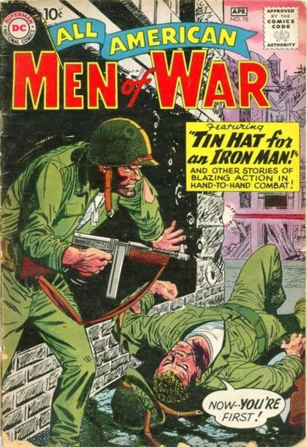 All-American Men of War #78 cover