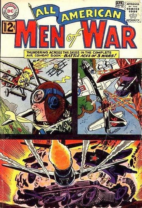 All-American Men of War #90 cover