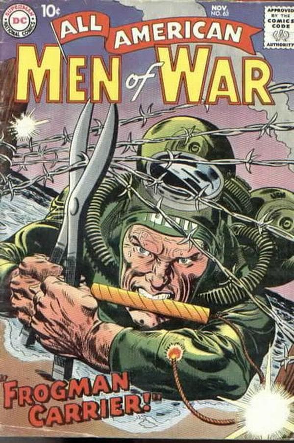All-American Men of War #63 cover
