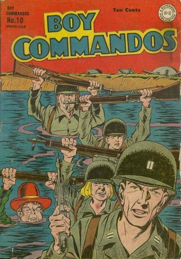Boy Commandos #10 cover
