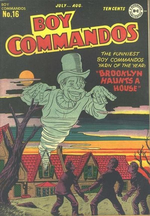 Boy Commandos #16 cover