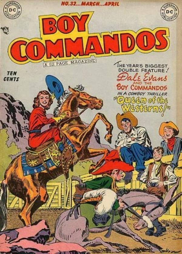 Boy Commandos #32 cover