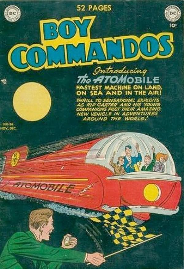 Boy Commandos #36 cover