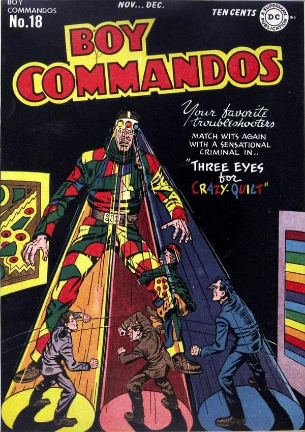 Boy Commandos #18 cover