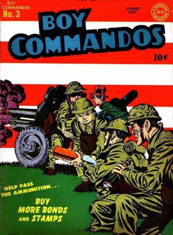 Boy Commandos #3 cover