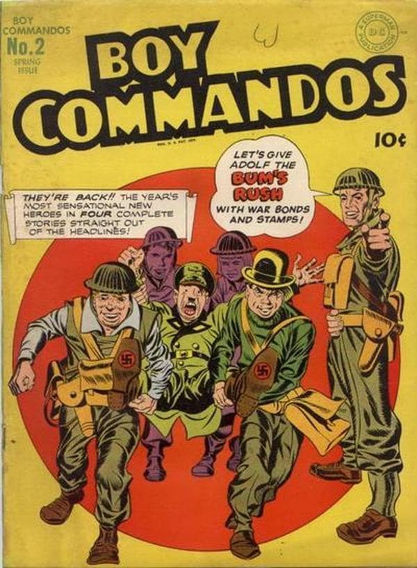Boy Commandos #2 cover