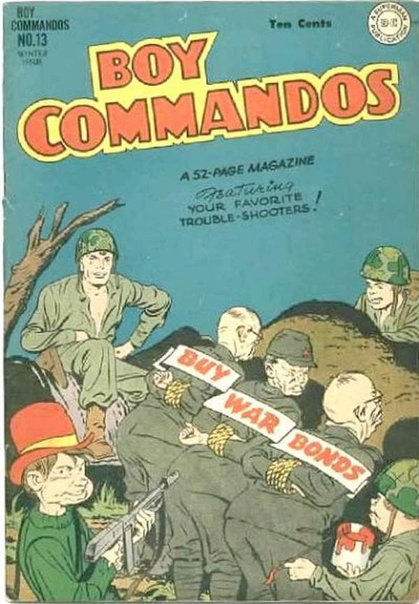 Boy Commandos #13 cover