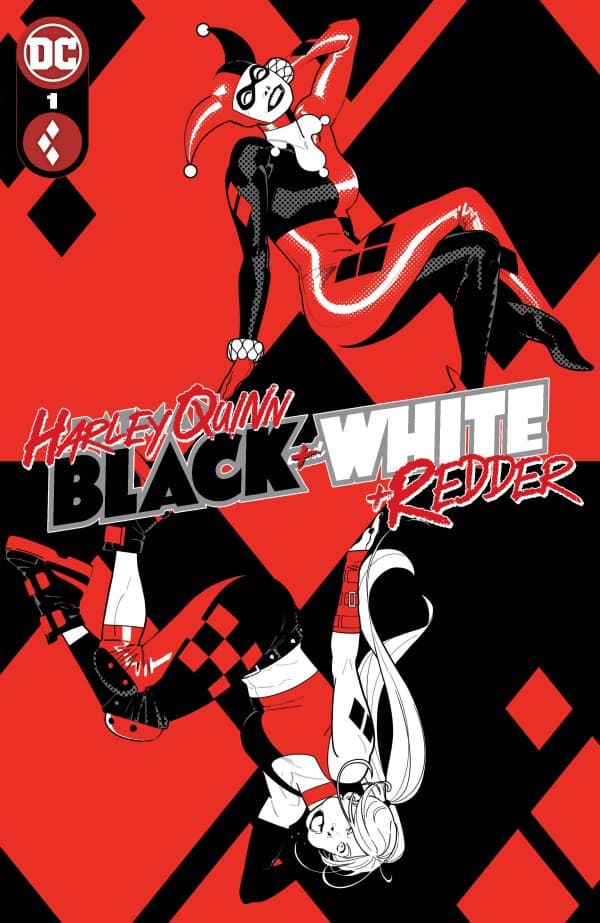 Harley Quinn: Black + White + Redder #1 cover