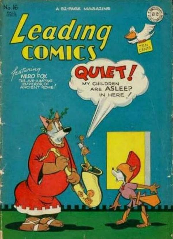 Leading Comics #16 cover