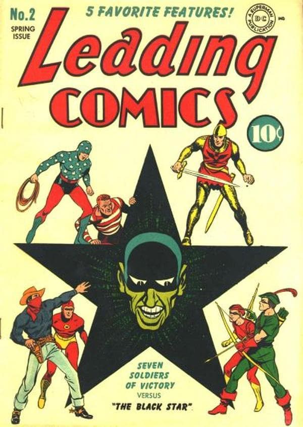 Leading Comics #2 cover