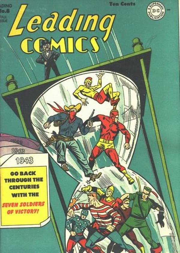 Leading Comics #8 cover